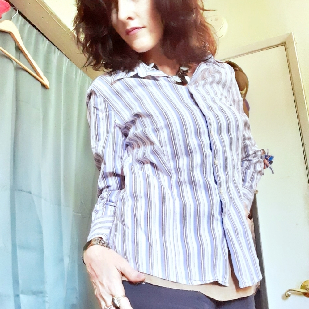 Ann Taylor Ladies Dress Shirt size 12